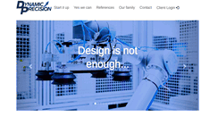 Desktop Screenshot of dynamic-precision.com