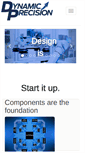 Mobile Screenshot of dynamic-precision.com